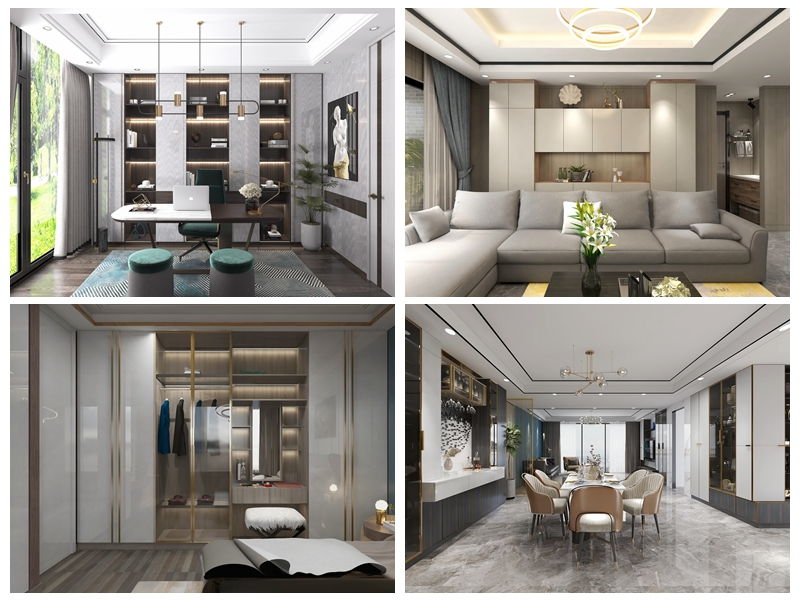 UV飾面板家具效果圖 UV飾面板家具效果圖